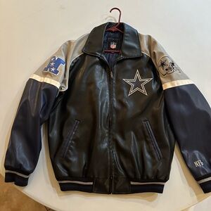 Vintage Leather Dallas Cowboys NFL Jacket